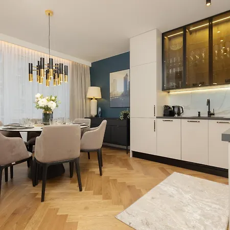 Lux Blue Moon Center Foksal By Renters Prestige Apartment *